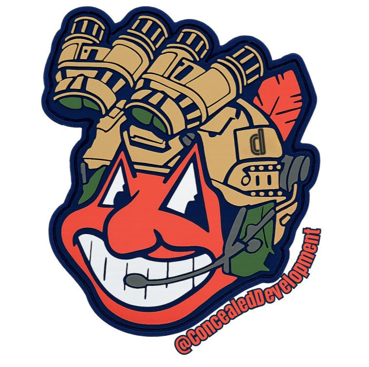 Chief Wahoo CD Sticker